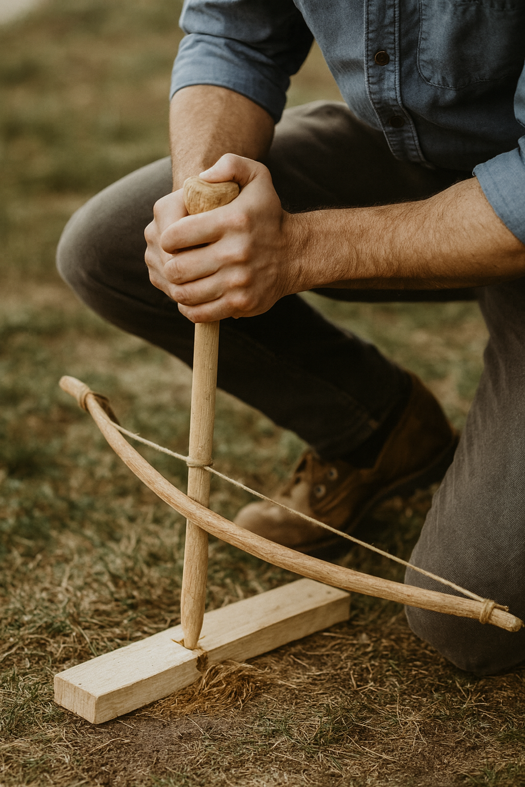 Faire un feu sous la pluie et en milieu humide : préparation et méthode fiable Allumer un feu sans briquet : archet, firesteel, loupe et pile en pleine nature