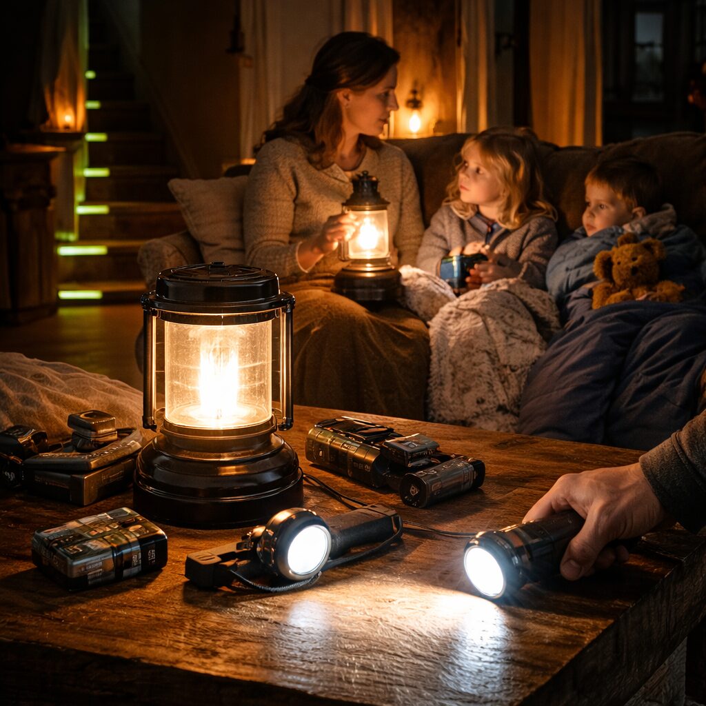 Éclairage sans courant : organiser une maison sûre en situation de blackout