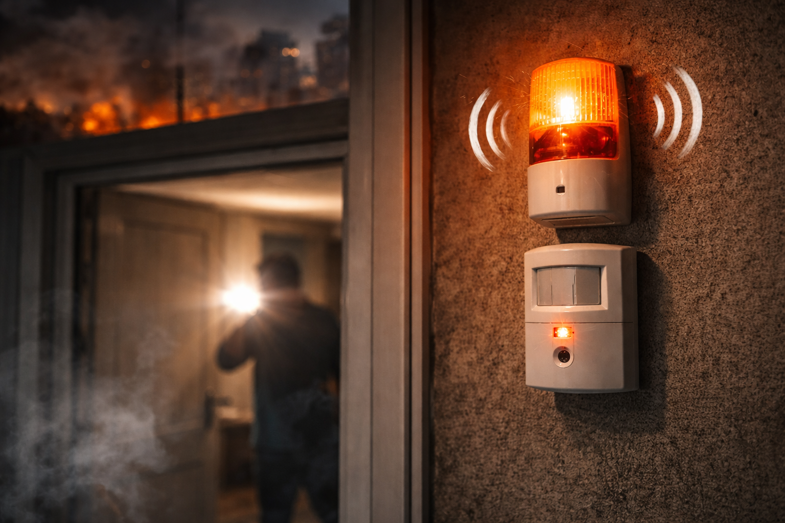 Coupe-réseau, émeutes, pénuries : découvrez comment défendre votre domicile avec des systèmes d’alerte simples, autonomes et réellement efficaces.