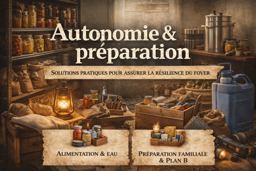 Autonomie & préparation