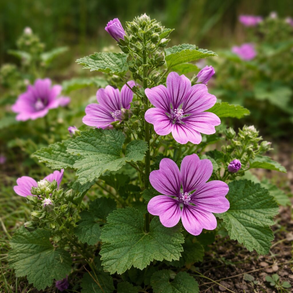 Les plantes sauvages nutritives les plus abondantes en Europe La mauve