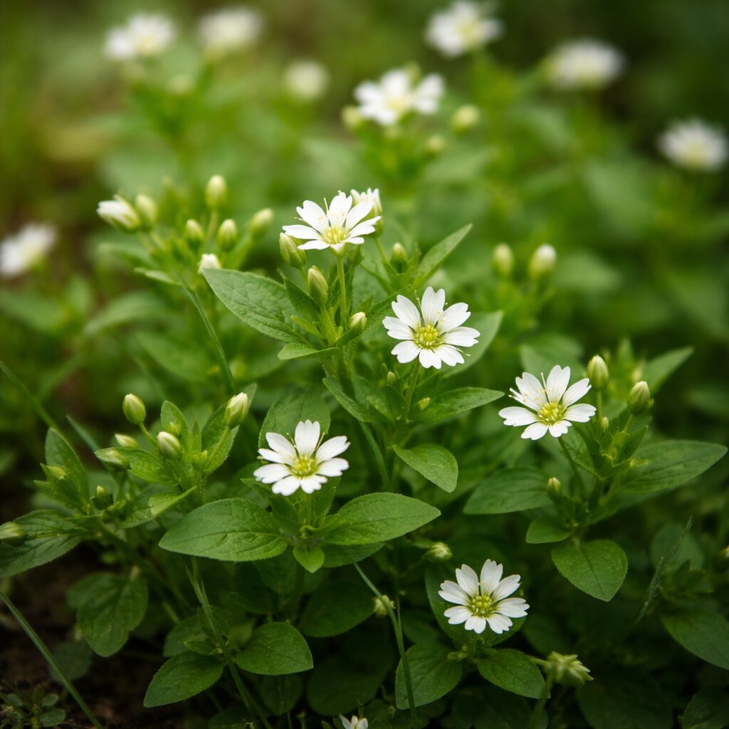Les plantes sauvages nutritives les plus abondantes en Europe Le mouron des oiseaux
