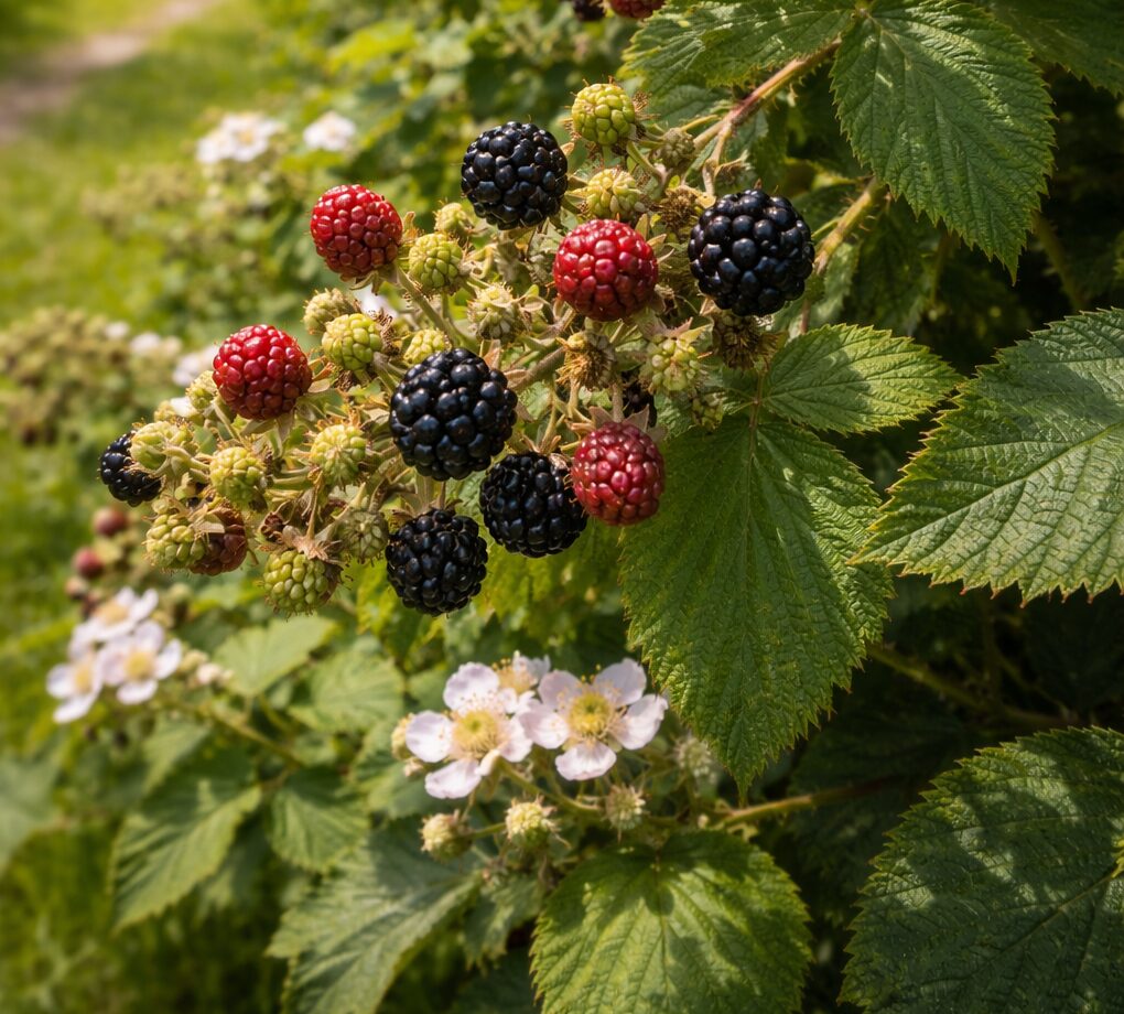 Les plantes sauvages nutritives les plus abondantes en Europe Les ronces et leurs jeunes pousses ou fruits