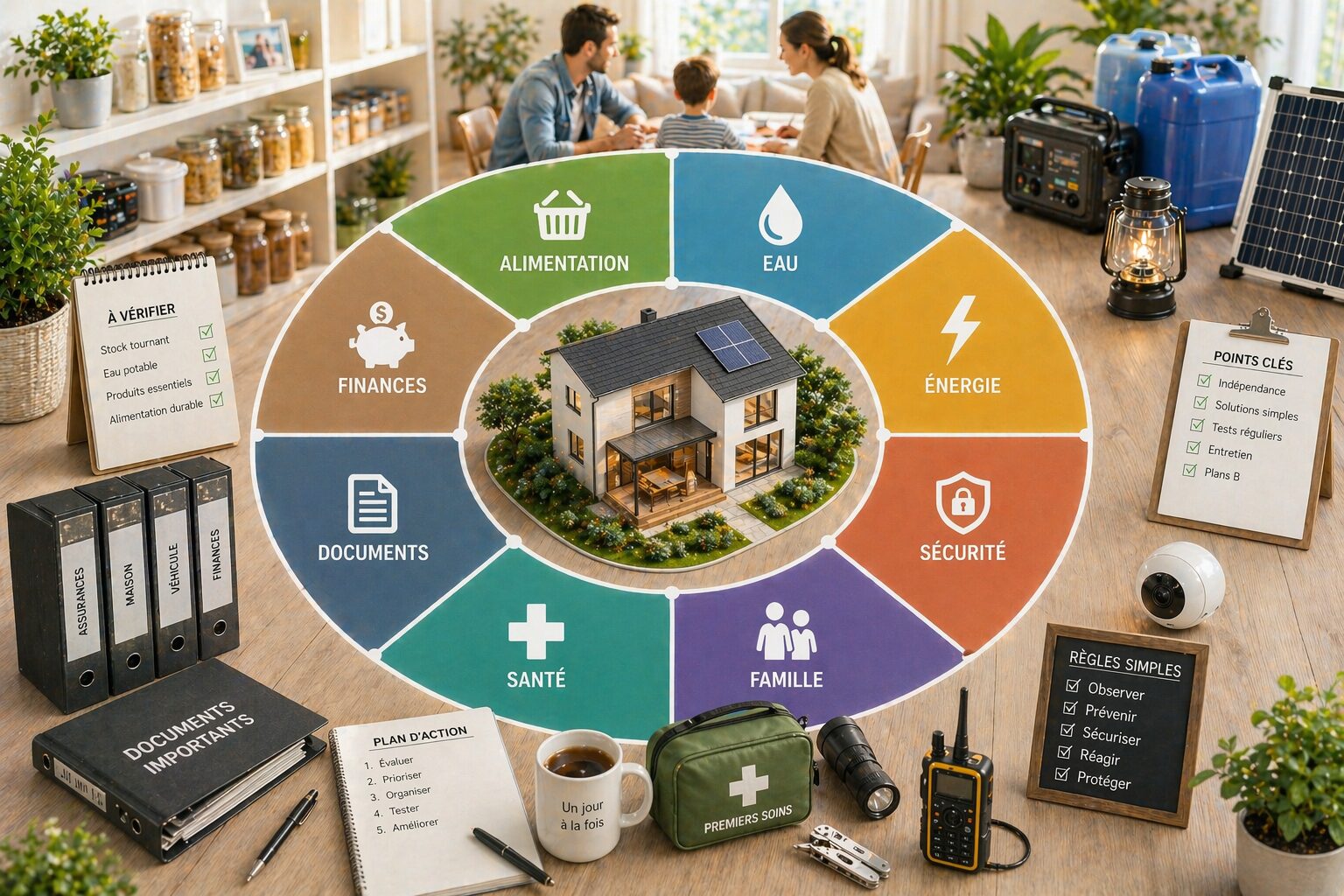 Préparer votre maison en toute sécurité