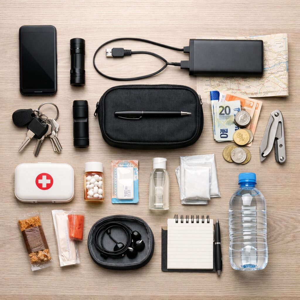 EDC urbain discret : équipement minimal efficace