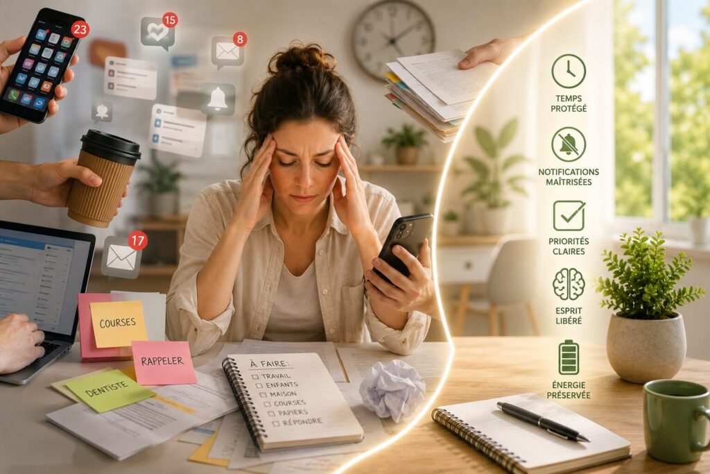 Les habitudes modernes qui détruisent progressivement votre marge sans bruit personne qui reprend de la marge mentale face aux habitudes modernes et aux sollicitations du quotidien.