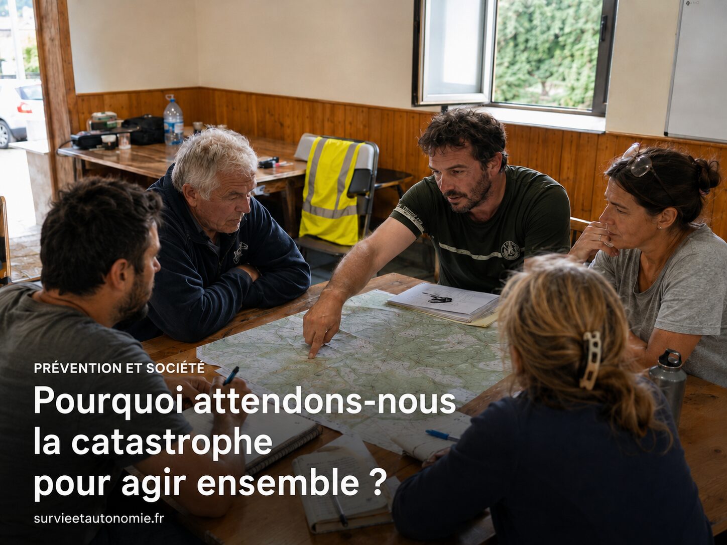 Habitants, bénévoles et professionnels réunis pour préparer collectivement leur territoire avant une catastrophe